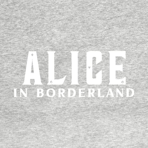 Alice in borderland title white by CERA23